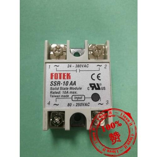 Original import ssr-10aa: solid state relay SSR-10AA false ten penalty