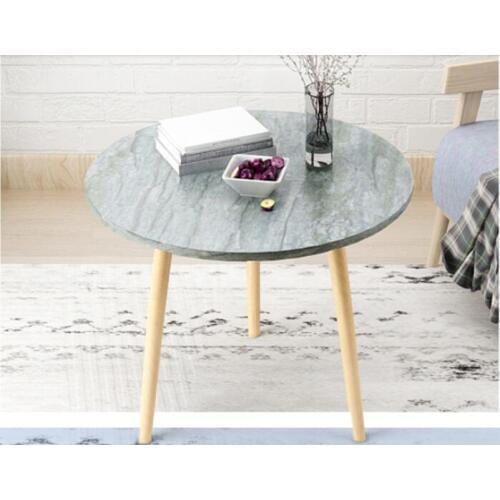 40*45CM Modern Corner Table Round Dining Table Living Room Coffee Table Sofa Side Tea Table