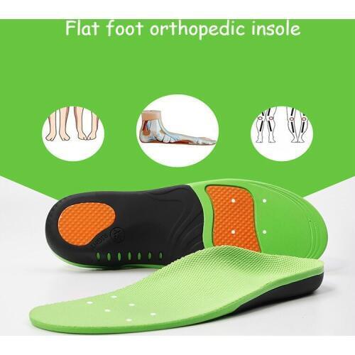 Orthopedic Insoles For Shoes Soles Inserts Flat Foot Arch Support Foot Vargus Valgus Corrector Shoe Insole Pad Inlegzolen Eva