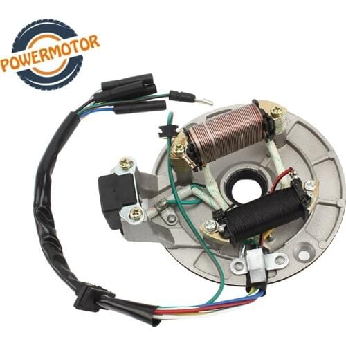 Universal Performance Magnet Motor Stator Coils Magneto Coils For ZS Lifan Loncin 50cc-125CC Engines Pit Bike Dirt Bike