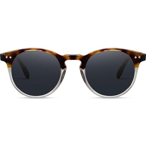 Vintage Retro Round Sunglasses O'malley OV5256 Kristen Stewart Polarized Sun Glasses for Women and Men zonnebril heren