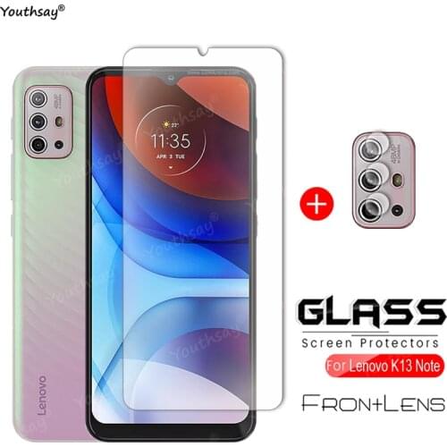 For Lenovo K13 Note Glass Tempered Glass For Lenovo K13 Note Glass Transparent Screen Protector Camera Film for Lenovo K13 Note