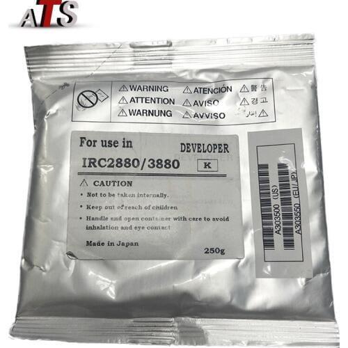 Photocopier fitting Developer Powder For Canon IRC4080 3200 3220 2880 2620 4580 5185 Black Toner Developer Powder copier parts