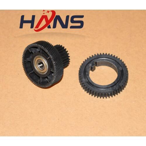 2Sets. FS7-0007-00 Upper Roller Gear+FS7-0006-000 Fuser Motor Drive Gear for Canon IR7105 IR7095 IR7200 ir 7095 7105 8500 7200