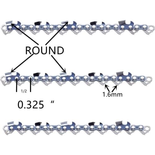 BOLINCHAIN L74 0.325" pitch,0.063" 1.6mm,74DL fit STIHL chainsaw semi chisel saw chain