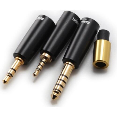 DD ddHiFi BM4P DIY Headphone Cable Replacement Adapter Package with 3 Plugs -- BM25 BM35 and BM44