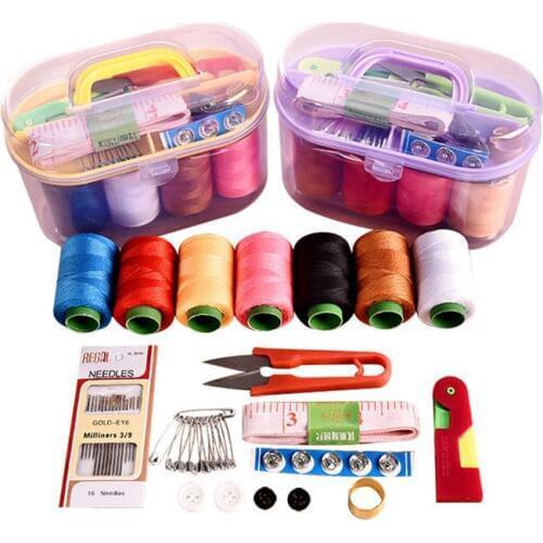 Treasure Box Home Multi-function Sewing Combination Sewing Box Kit Home Tools Sewing kit Large sewing tools New pattern FZ350