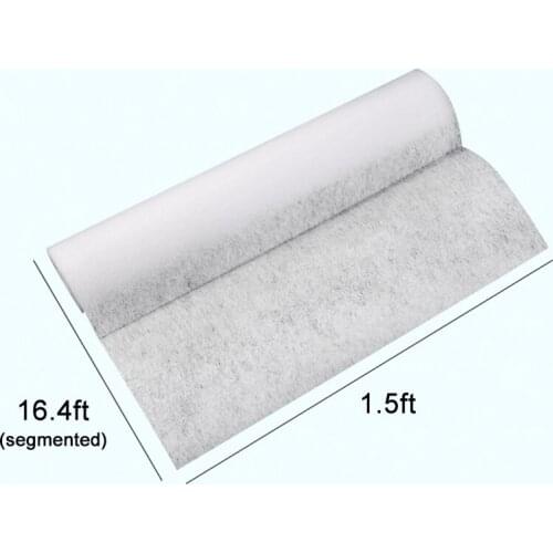 46cmx5M Kitchen Oil Filter Paper Non-woven Absorbing Paper Anti Oil Cotton Filters Cooker Hood Extractor Fan Protection Filter