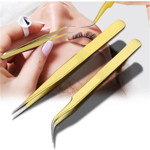 Metal Anti-static Bending Straight Tip Tweezers Precision Welding Electronic ESD Tweezers For Soldering Tool Set