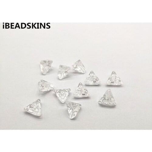 New arrival! 12x11mm 1400pcs/lot Clear Acrylic Triangle shape beads for Necklace,Earrings parts,hand Made Jewelry DIY
