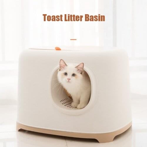 NEW Fully Enclosed Cat Litter Box Drawer Type Cats Toilet Deodorizing Kitten Bedpans Anti-splash for Cat Pet Supplies Sand Box