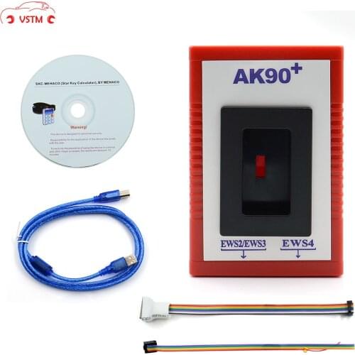 Original Latest V3.19 AK90 Key Programmer AK90+ For All BM-W EWS From 1995-2005 OBD2 Copy Car Keys with best price