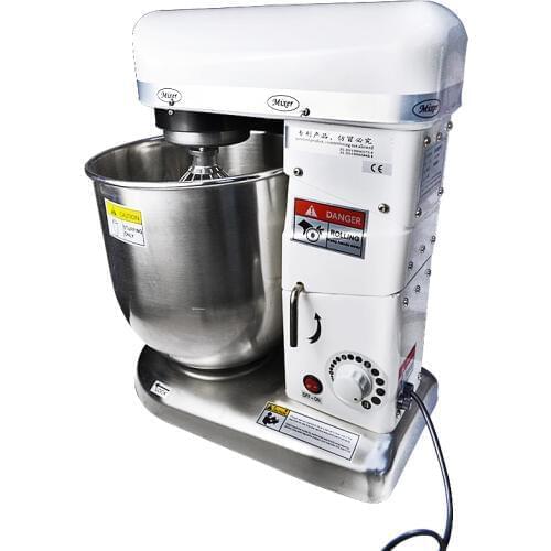220V 10L Professional Electric Stand Dough Mixer Household Commercial Dough Kneading Mixer Egg Beater Bread Mixer Food Mixer
