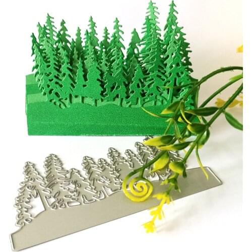 Christmas Tree metal cutting dies DIY Hand Embossing Cutting die Scrapbook Photo Album Card Template Stencil Dies cutting