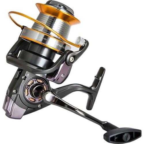 Fishing Reel Spinning 3000-12000 Series Metal Spool Spinning Wheel for Sea Fishing Carp Fishing