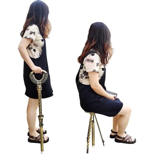 Aluminum Alloy Outdoor Camping Fishing Rest Cane Stool