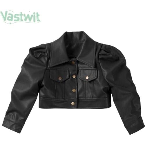 Кожаные куртки для девочек Vastwit China At AliExpress