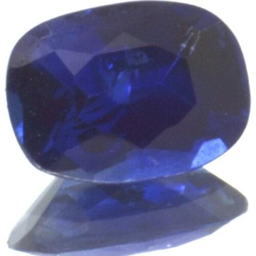 0,64ct.Blue Sapphire Oval Cut