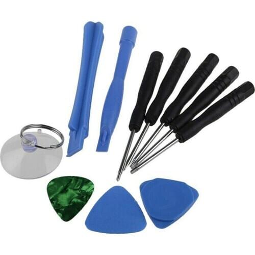 11pcs/set Cell Phones Opening Screen Pry Repair Tool Kits Professional Mobile Phone Screwdriver Tools for iPhone Samsung Xiaomi