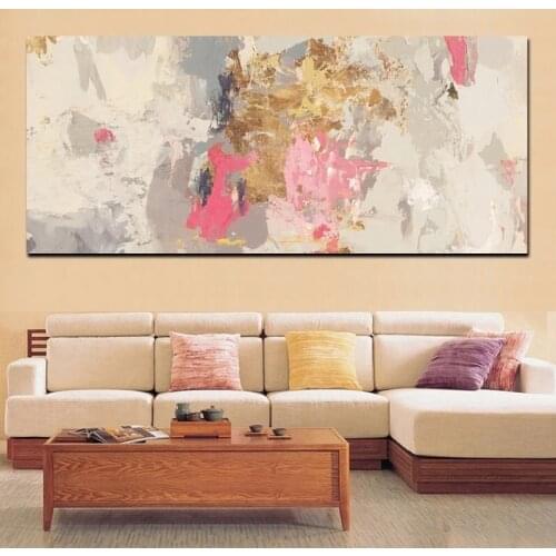 Abstract and Modern Art Craft Hand Canvas Painting Posters and Prints Wall Art Aesthetic Pictures Living Room Decor Cuadros