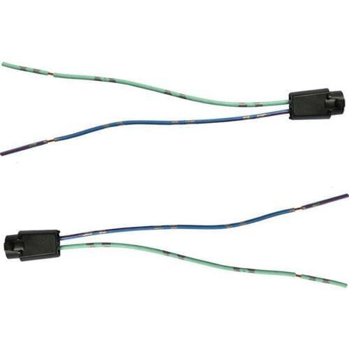 2Pcs T5 W2W 286 Lamp Holders Wire Harness Adapter Car Bulbs T5 286 Adapter Auto LED Xenon Lamp Wiring Harness W2W T5 Adapter
