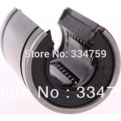 Free shipping 4 pcs LM10UUOP 10mm Linear Bushing Open Type CNC Linear Bearings Open Type