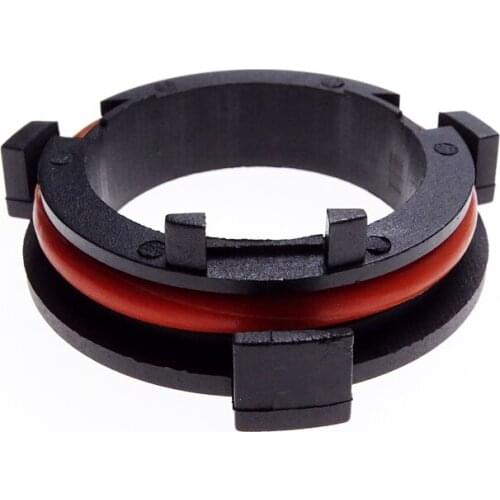 1 Pair Black Red H7 LED Light Bulbs Holder Headlamp Base Holder Adapter for OPEL Astra G Honda Mazda Automobile Accessories