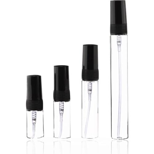 2ml 3ml 5ml 10ml Spray Bottles Perfume Bottle Miniature Portable Perfume Glass Travel Container Refillable Cosmetics Container