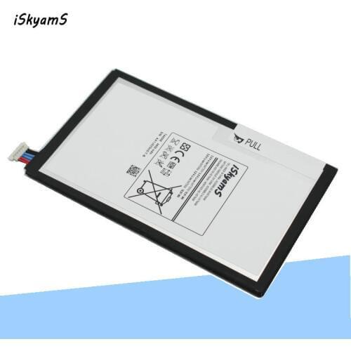 ISkyamS 20pcs/lot 4450mAh T4450E Replacement Battery For Samsung Galaxy Tab 3 8.0 T310 T311 T315 SM-T310 SM-T311 E0288 E0396