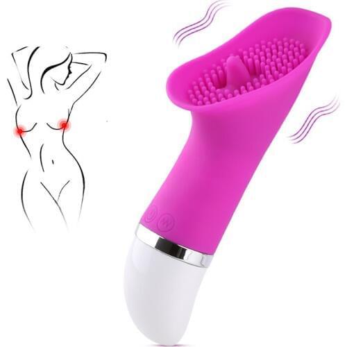 30 Speed Vibration G Spot Nipple Massager Sucker Vibrators Sex Toys For Women Clitoris Stimulator Tongue Vibrator Masturbator