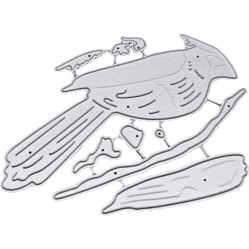 Bird Metal Cutting Dies Stencil DIY Scrapbooking Album Paper Card Template Mold Embossing Decoration