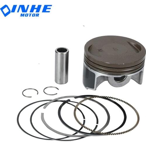 Motorcycle 62mm Piston And Piston Ring Kit For ZongShen ZS 190cc Z190 W190 1P62YML-2 Engine Dirt Pit Bike ATV Quad