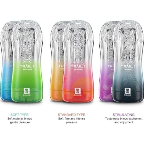 Male Masturbator Cup Soft Pussy Sex Toys Transparent Vagina Adult Endurance Exercise Sex Products Vacuum Pocket Cup for Men