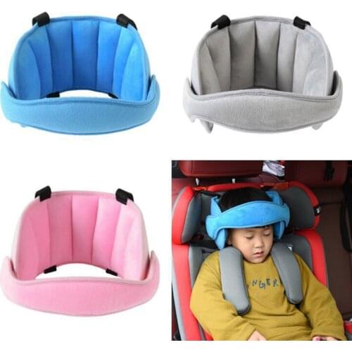 Baby Kids Adjustable Safety Car Chair Kisses Head Support Fixed Soft Sleep Kisses Neck Protection Head Support Sleep Manipulator