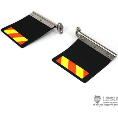 LESU 1/14 Metal Rear Mud Plate for DIY Tamiya King Knight GL RC Truck Tractor Car TH02265-SMT3