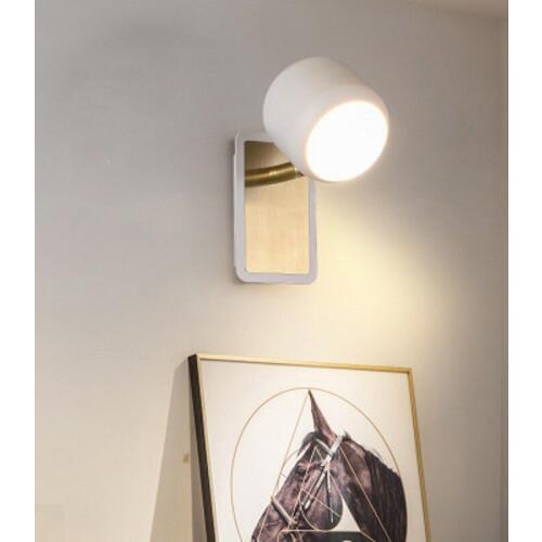 LED wall lamp modern simple creative led living room light luxury corridor background staircase balcony bedroom bedside lamp