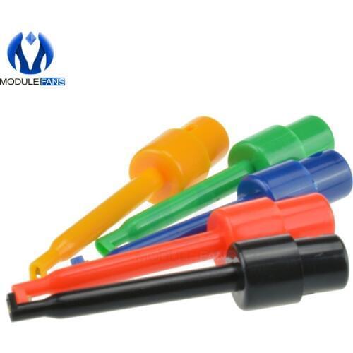 10pcs Large Size Round Single Hook Clip Test Probe for Electronic Testing