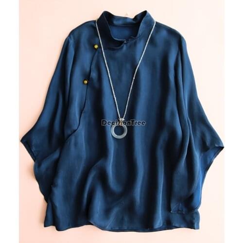 2021 traditional chinese clothing women hanfu top female blouses elegant ladies retro style tops cotton linen cheongsam shirts