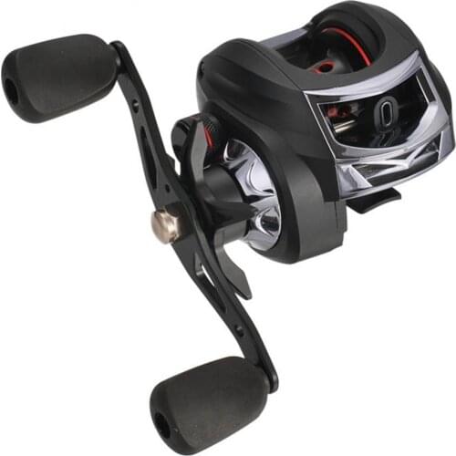 50%HOT 6.3/1 Gear Left Right Hand Baitcasting Reel for Freshwater Saltwater Fishing