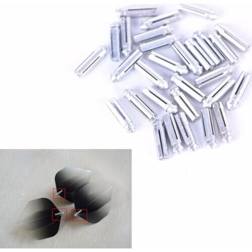 30Pcs/lot New Sale Aluminum Alloy Dart Flight Protector Hunting Flight Tool Part Dart Accessories