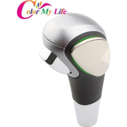 Stainless Steel Car Gear Head Shift Knob Decorative Trim Cover Sticker for Chevrolet Cruze AT 2009 - 2015 Accessories