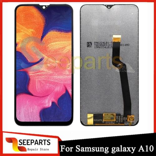 For Samsung galaxy A10 lcd Digitizer A105/DS A105F A105FD A105M Display Touch Screen with frame Digitizer For Samsung A10 lcd