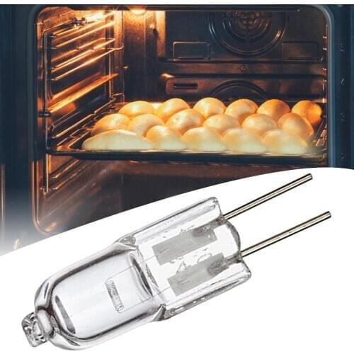 12V 20W G4 Oven Bulb Halogen Lamp 500 High Temperature Resistant Durable Chandelier Wall Lamp Replacement Light Bulb For Stove