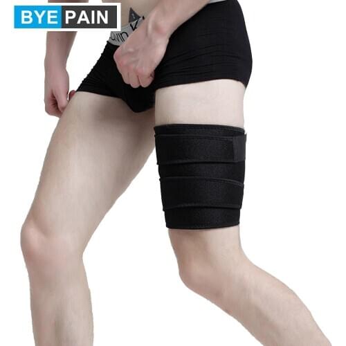 1Pcs Thigh Compression Sleeve Hamstring Support Upper Leg Sleeves Thigh Sleeves for Running Sports Warmers Support Protector