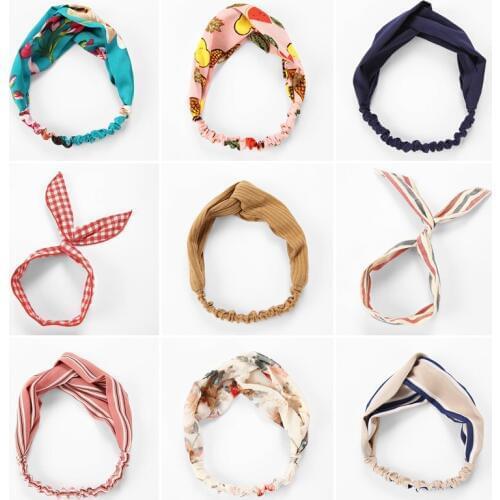 Korean Children With Princess Hair Hoop Baby Cute Little Girl Temperament Head Hoop Tide Girls Cloth Art Hair Accessories