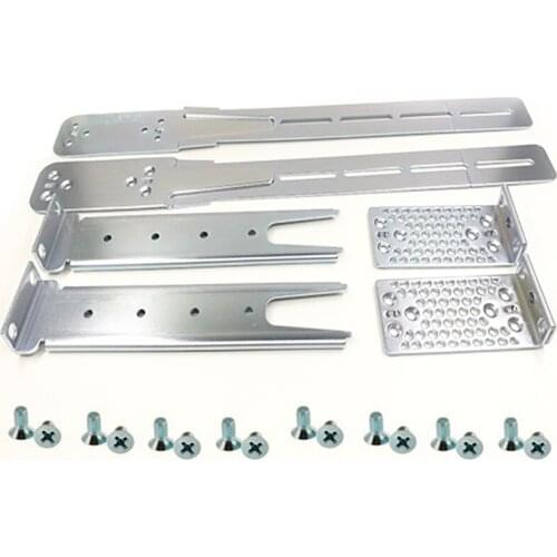 19" Rack mount kits Rail 4PT-KIT-T1= Extension Rails & Brackets 4-Point Mount for Cisco C9300 Swtichs
