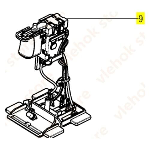 Switch for METABO BS14.4Quick BS14.4 343410600