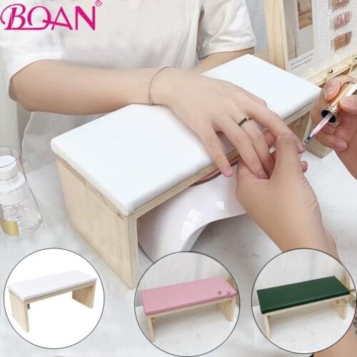 BQAN 1PC Manicure Hand Rest For Nail Pillow Supportable Desktop Hand Stand For Manicure Table Mat Arm Wrist Hand Rest Salon Tool