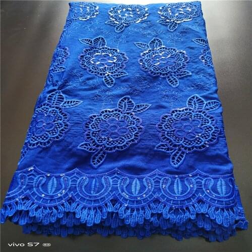 Swiss Voile Lace African Cotton Lace Fabrics High Quality Swiss Voile Lace In Switzerland French Embroidery Lace 5 Yards J266