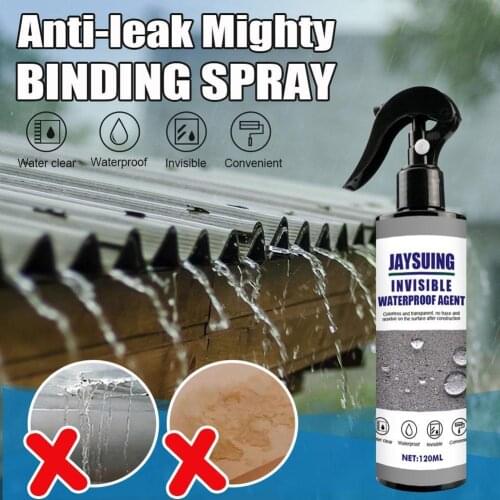 120ml Super Strong Bonding Spray Leak-trapping Repair Agent Waterproof Sealant Spray Spray Dropshipping Glue Anti-Leaking K9S7